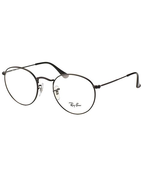 ray ban round metal eyeglasses.